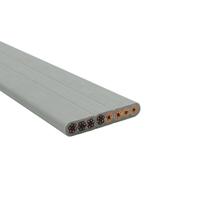 Plochý kábel výťahu s PVC izoláciou a PVC plášťom s medeným jadrom