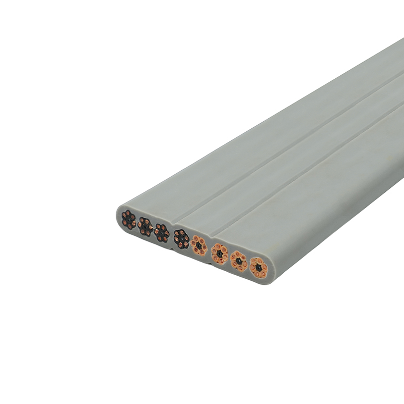 Plochý kábel výťahu s PVC izoláciou a PVC plášťom s medeným jadrom