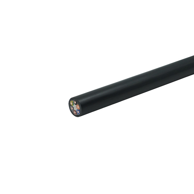 Medené jadro PVC izolovaný a opláštený flexibilný kábel