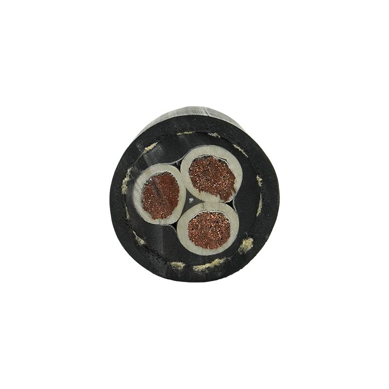 Vysokovýkonný vonkajší olejuvzdorný gumený flexibilný kábel