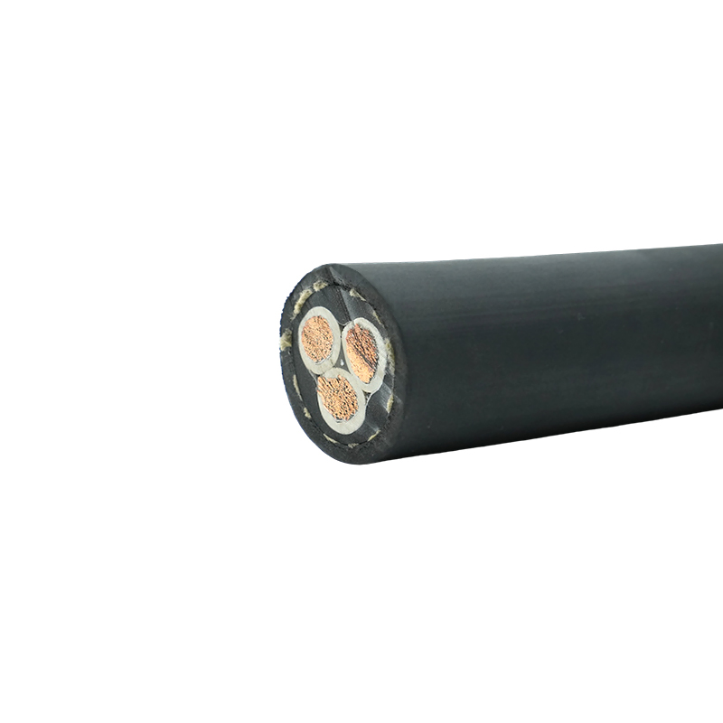 Vysokovýkonný vonkajší olejuvzdorný gumený flexibilný kábel