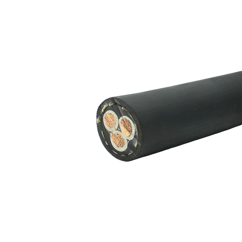 Vysokovýkonný vonkajší olejuvzdorný gumený flexibilný kábel