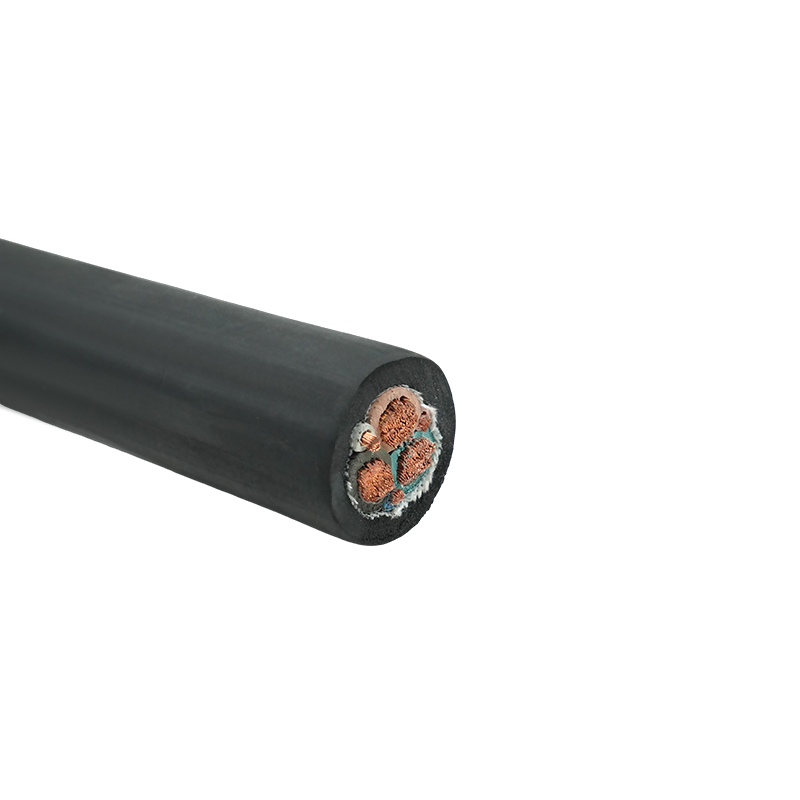 Stredne zaťažený gumený flexibilný kábel