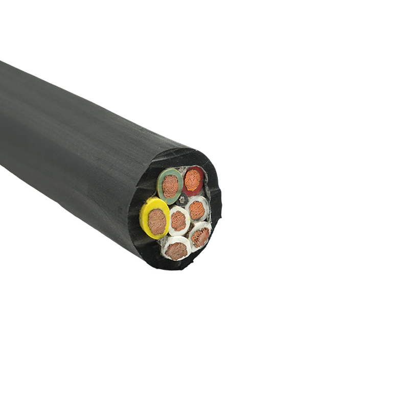 Vysokovýkonný flexibilný kábel so silikónovou gumovou izoláciou